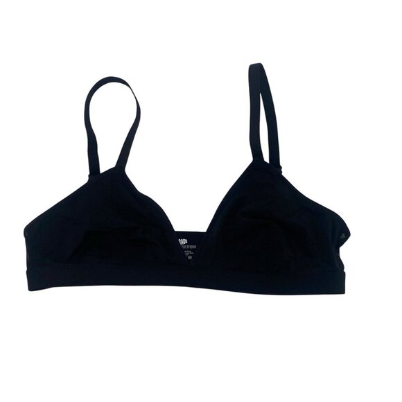 Parade Womens XS Bralette Unlined Triangle Convertible Adjustable Straps Black - Picture 1 of 7